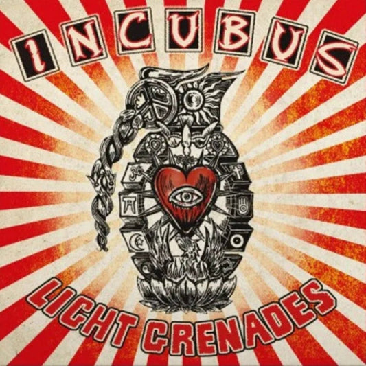 Incubus Light Grenades 2006 nu-metal vinyl album with diverse tracks

