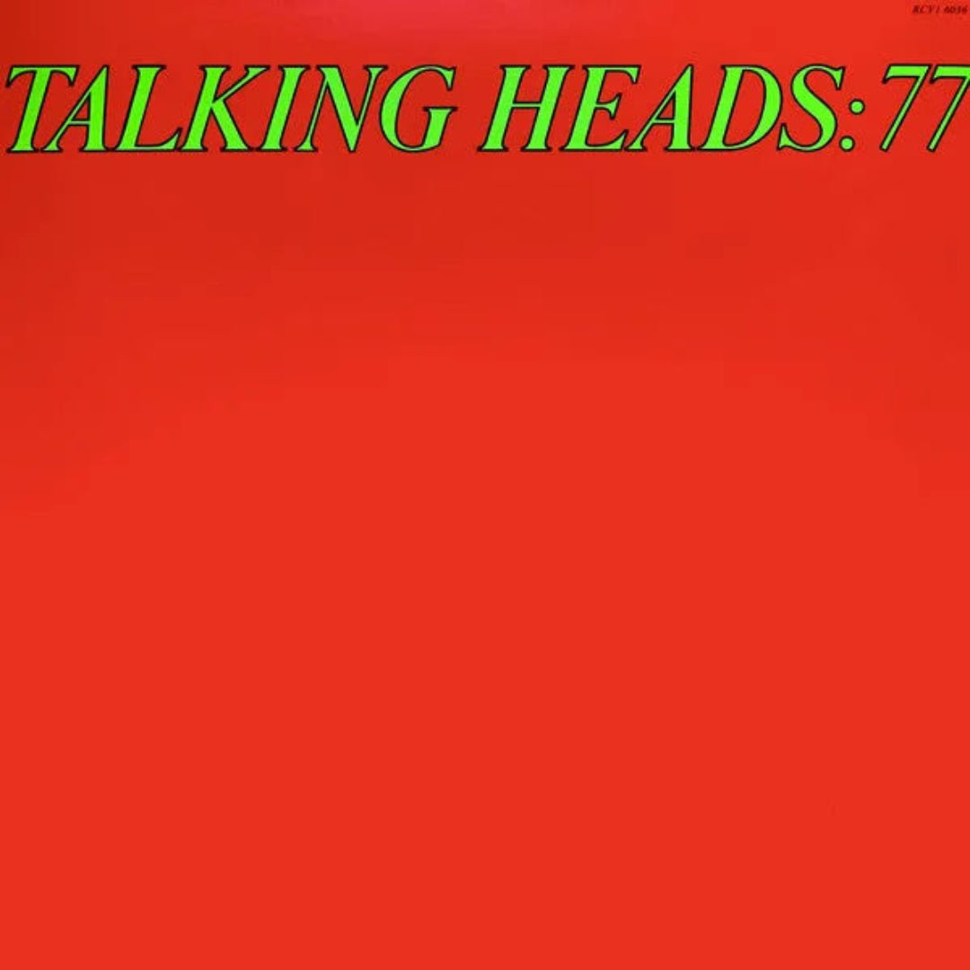Talking Heads '77 LP vinyl album cover debut new wave post-punk 1977 release