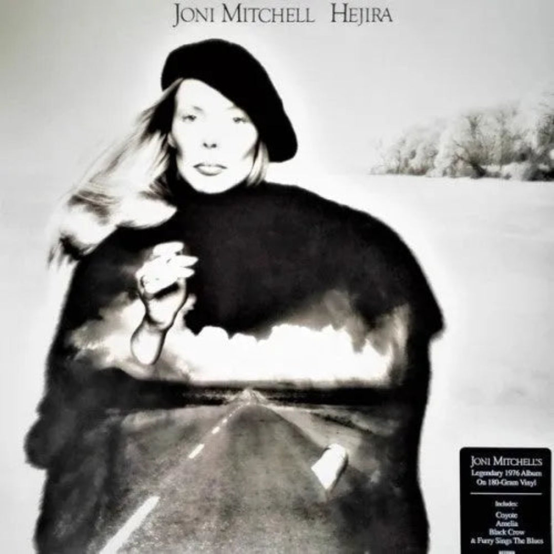Joni Mitchell Hejira LP vinyl album cover classic 1976 folk rock record artwork