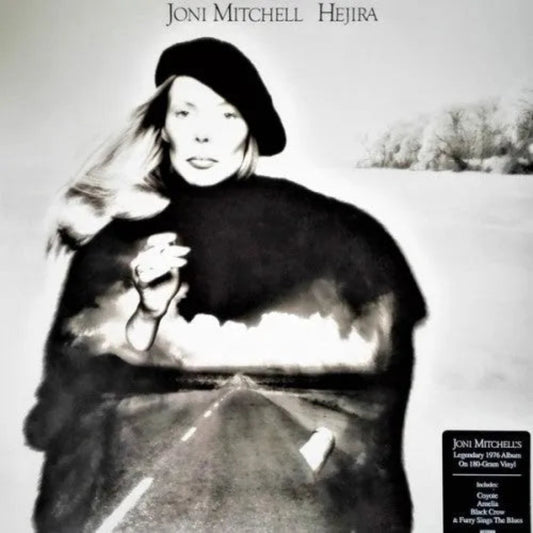 Joni Mitchell Hejira LP vinyl album cover classic 1976 folk rock record artwork