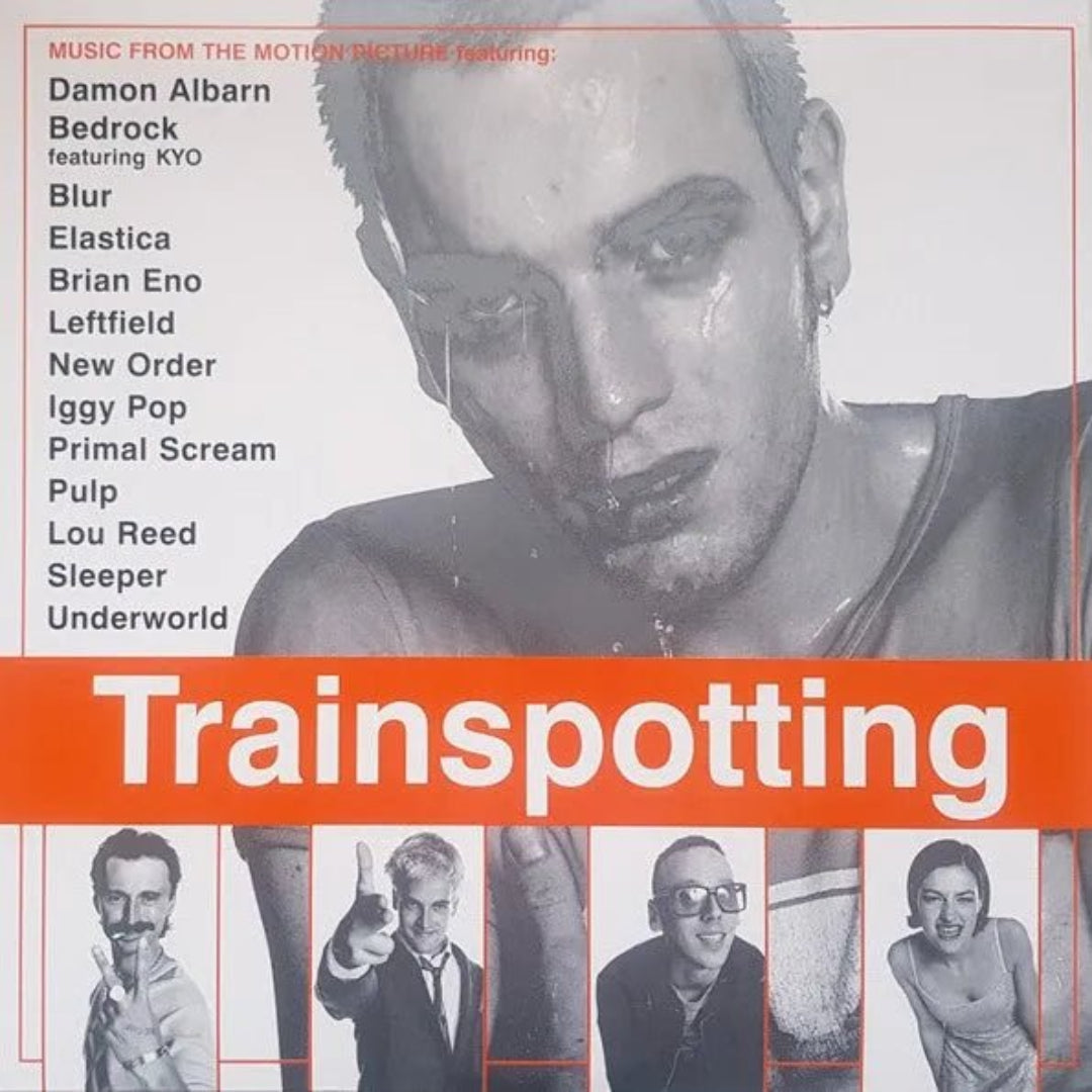 Trainspotting soundtrack 2LP vinyl various artists iconic film album cover