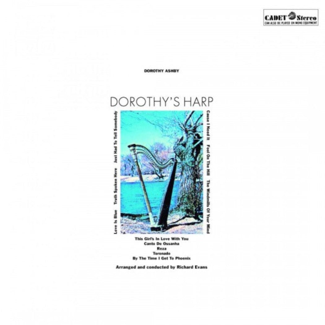 Dorothy Ashby Dorothy’s Harp 180g vinyl album cover with jazz harp artwork