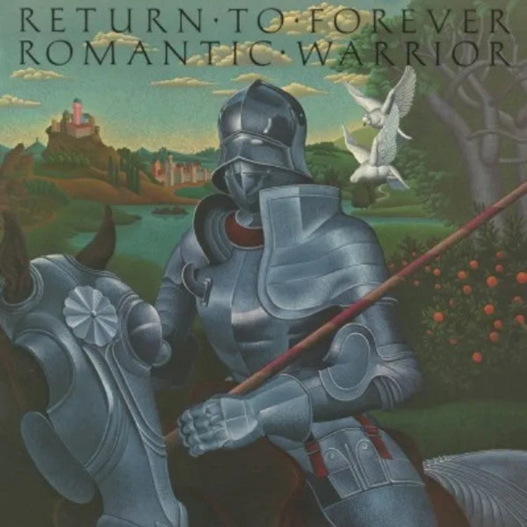 Return To Forever Romantic Warrior vinyReturn To Forever Romantic Warrior vinyl jazz fusion classic LPl album cover