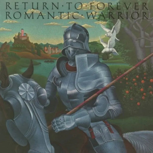 Return To Forever Romantic Warrior vinyReturn To Forever Romantic Warrior vinyl jazz fusion classic LPl album cover