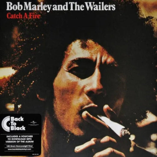 Catch A Fire by Bob Marley & The Wailers vinyl LP with iconic reggae tracks