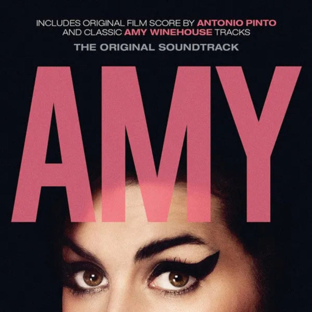 Amy Winehouse Amy soundtrack 2LP set with Antonio Pinto in gatefold vinyl edition

