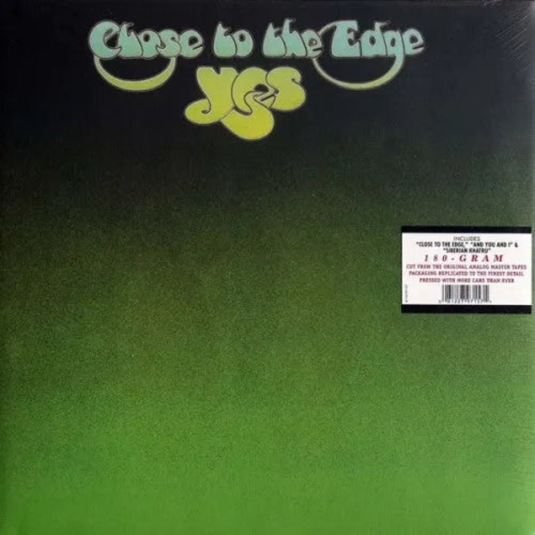 Close To The Edge LP by Yes showcasing intricate prog rock compositions and musicianship