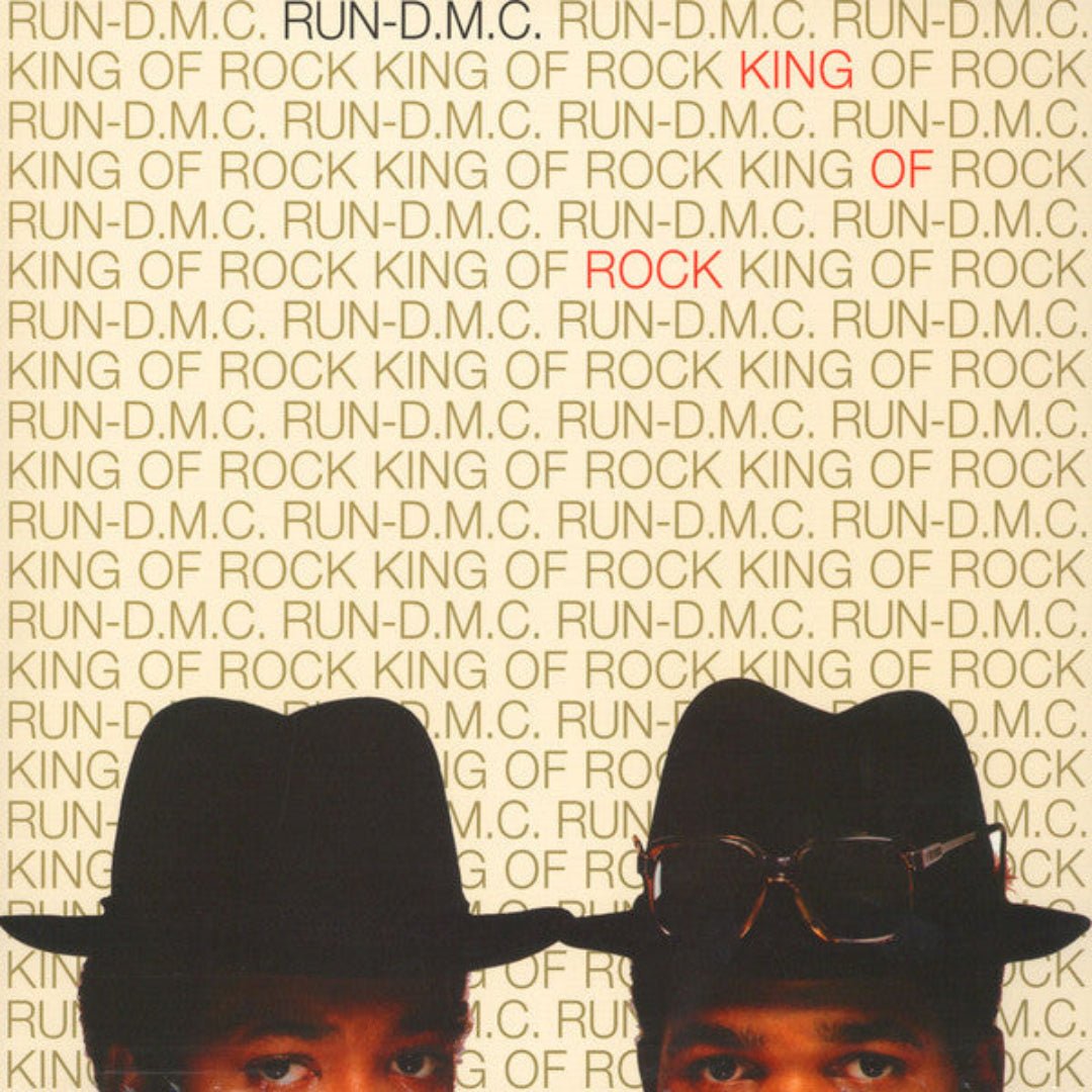 Run DMC King Of Rock LP album cover artwork