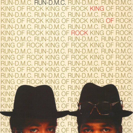 Run DMC King Of Rock LP album cover artwork