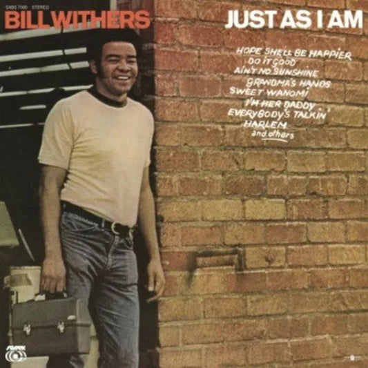 Bill Withers debut album Just As I Am cover art