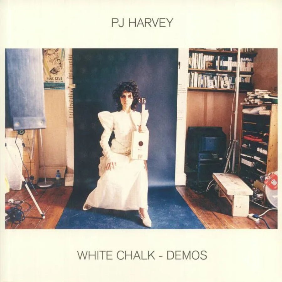 PJ Harvey White Chalk – Demos 180g black vinyl LP with full-colour sleeve and printed inner.