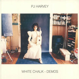 PJ Harvey White Chalk – Demos 180g black vinyl LP with full-colour sleeve and printed inner.