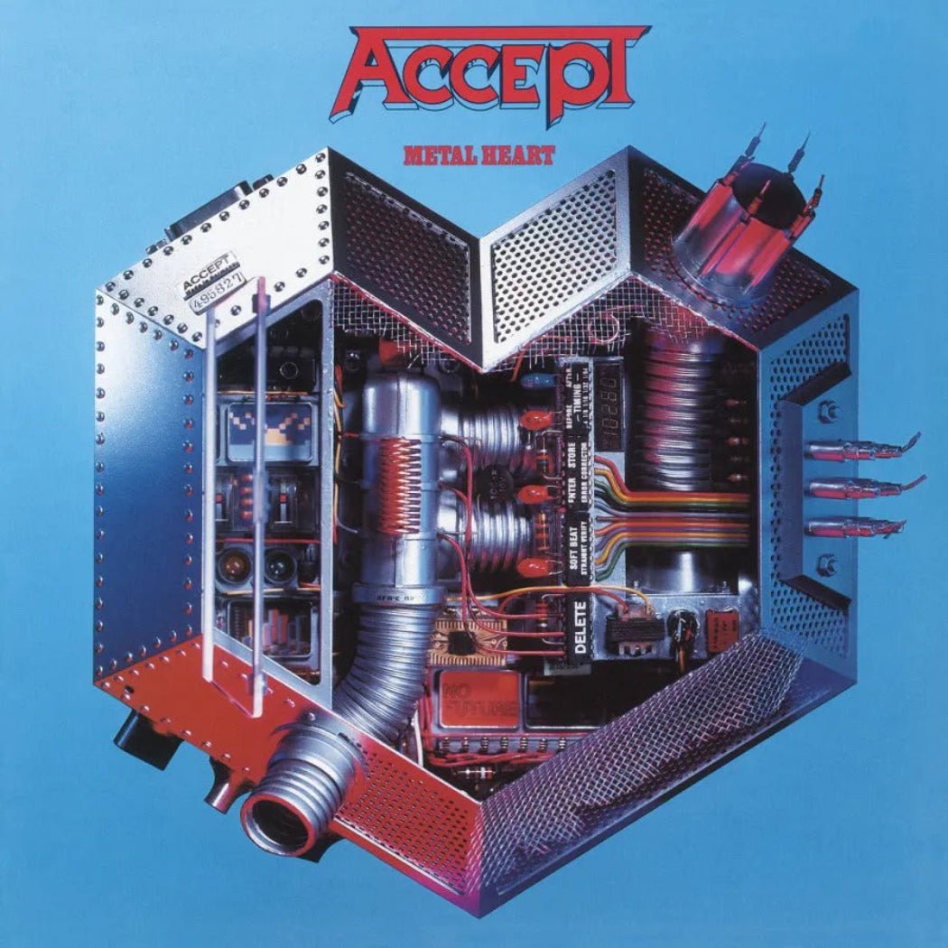 Accept Metal Heart LP on 180g vinyl featuring classic German heavy metal tracks