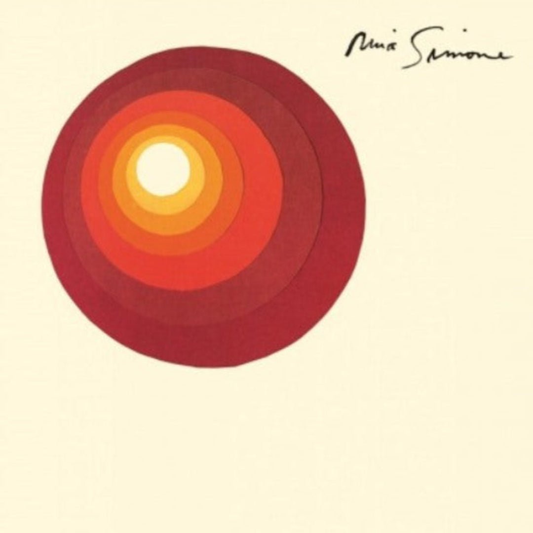 Vintage vinyl of Nina Simone’s jazz cover album Here Comes the Sun