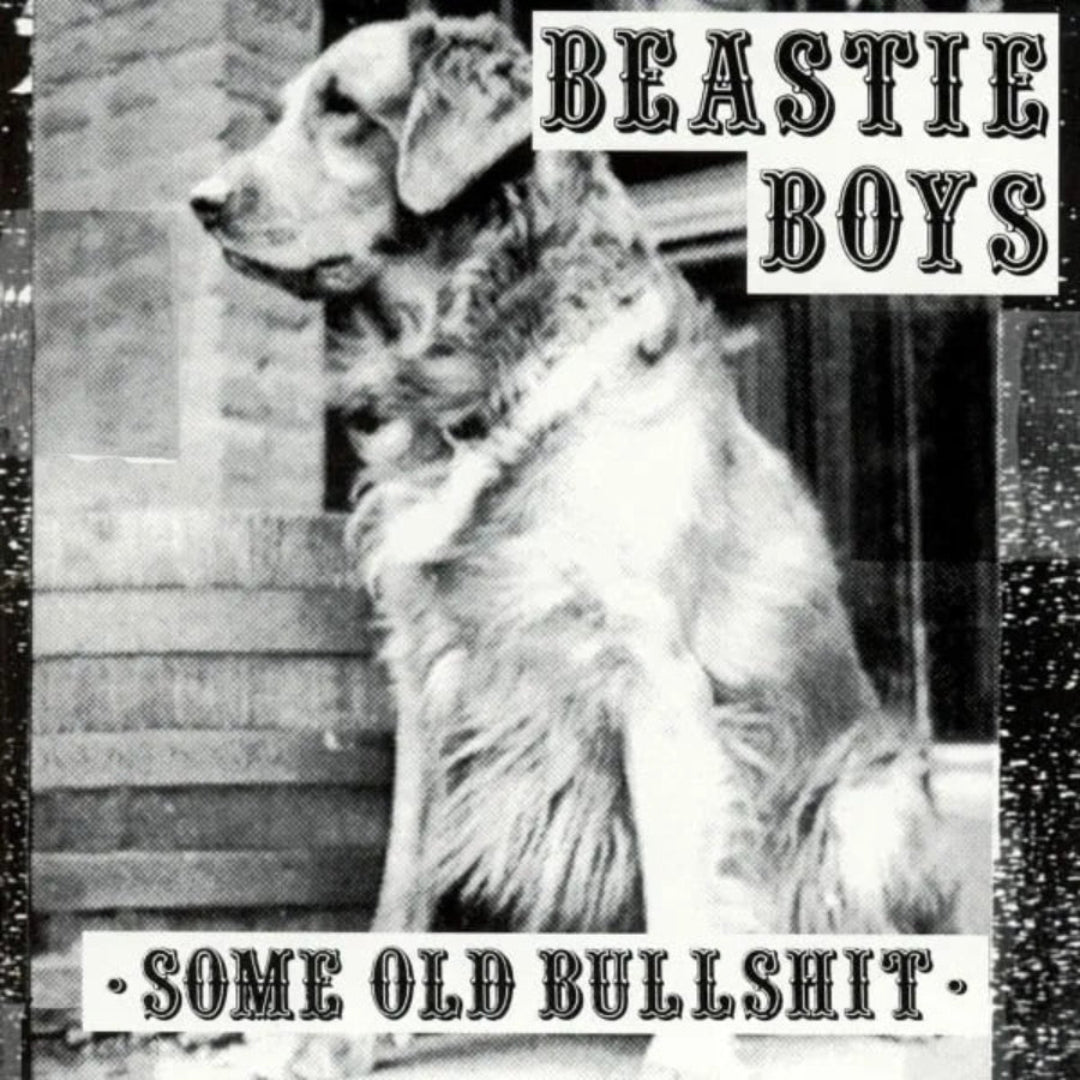 Beastie Boys Some Old Bullshit LP front cover with iconic retro hip-hop artwork