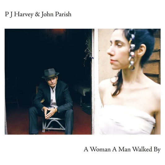 PJ Harvey and John Parish A Woman A Man Walked By LP alternative rock album.
