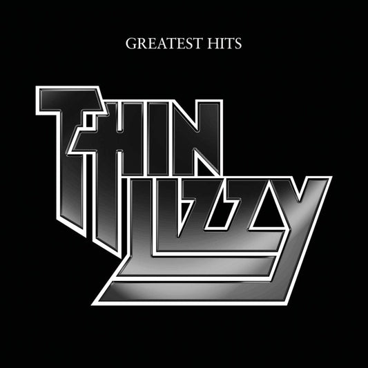 Double vinyl sleeve of Greatest Hits showcasing Thin Lizzy’s legendary rock artwork