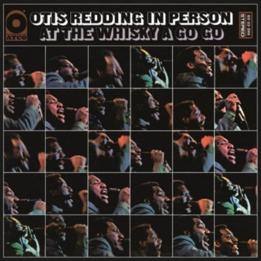 Otis Redding In Person At The Whiskey A Go Go live soul LP artwork