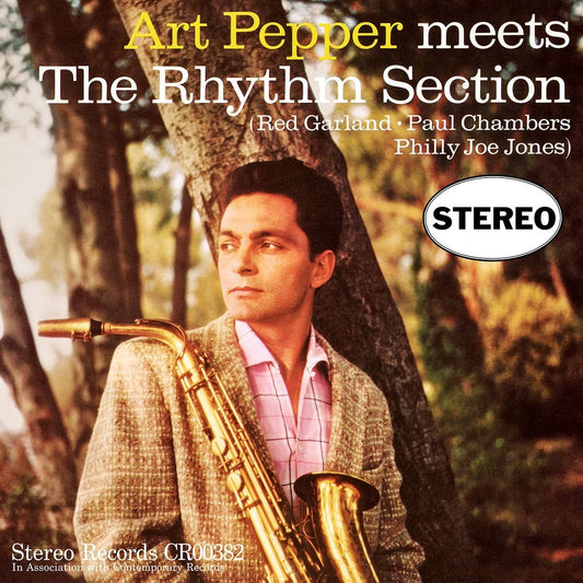 Art Pepper Meets The Rhythm Section vinyl LP album cover artwork