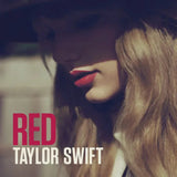 Taylor Swift Red album cover featuring classic portrait artwork