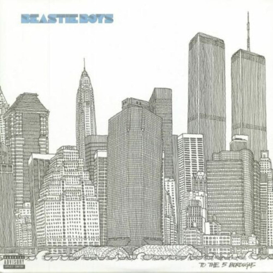 Beastie Boys To The 5 Boroughs 2LP black vinyl album cover New York tribute