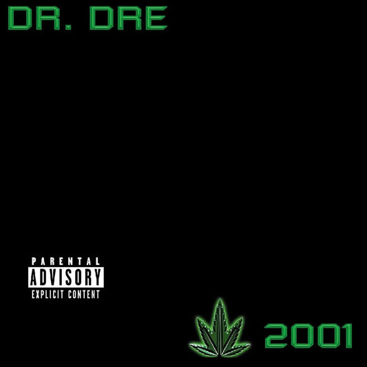 Dr. Dre 2001 double vinyl album featuring iconic West Coast hip hop production