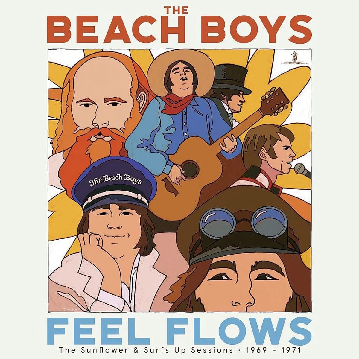 The Beach Boys - Feel Flows The Sunflower & Surf's Up Sessions 1969 - 1971 2 LP - 1 - LP - Orchard Records