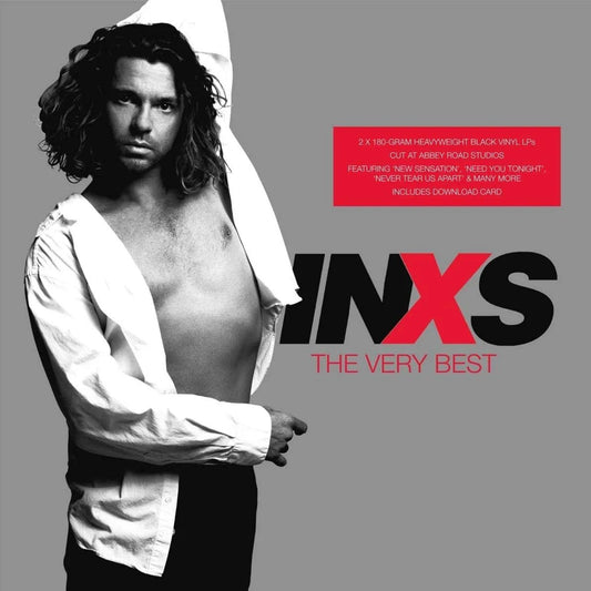 INXS greatest hits album The Very Best on 2LP black vinyl