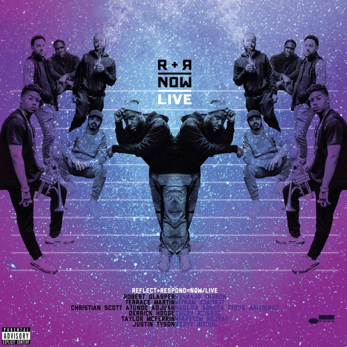 R+R=Now Live 2LP set featuring contemporary jazz and fusion performances