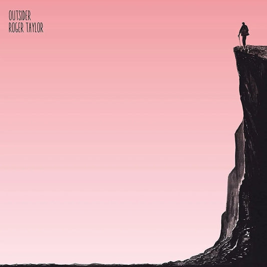 Taylor Outsider album cover featuring introspective rock with blues-rock influences