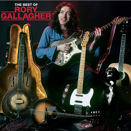 The Best Of Rory Gallagher vinyl cover showcasing the blues-rock legend