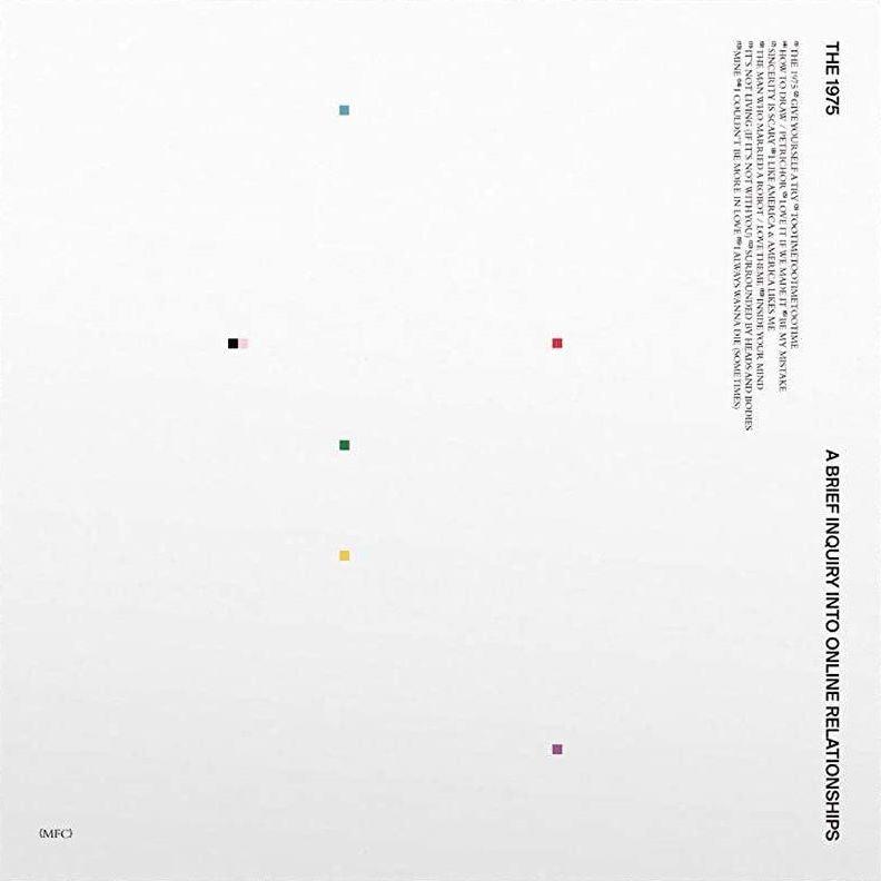The 1975 - A Brief Inquiry Into Online Relationships Vinyl 2 LP cover