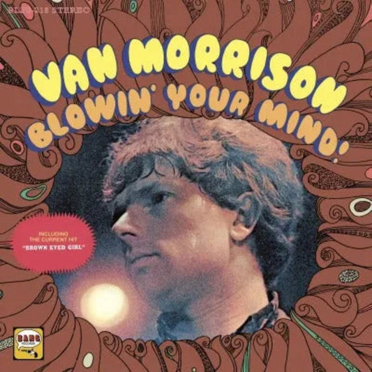 Van Morrison Blowin’ Your Mind vinyl album cover with psychedelic design