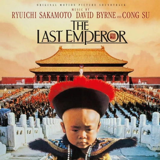 The Last Emperor soundtrack on deluxe 180g audiophile black vinyl LP