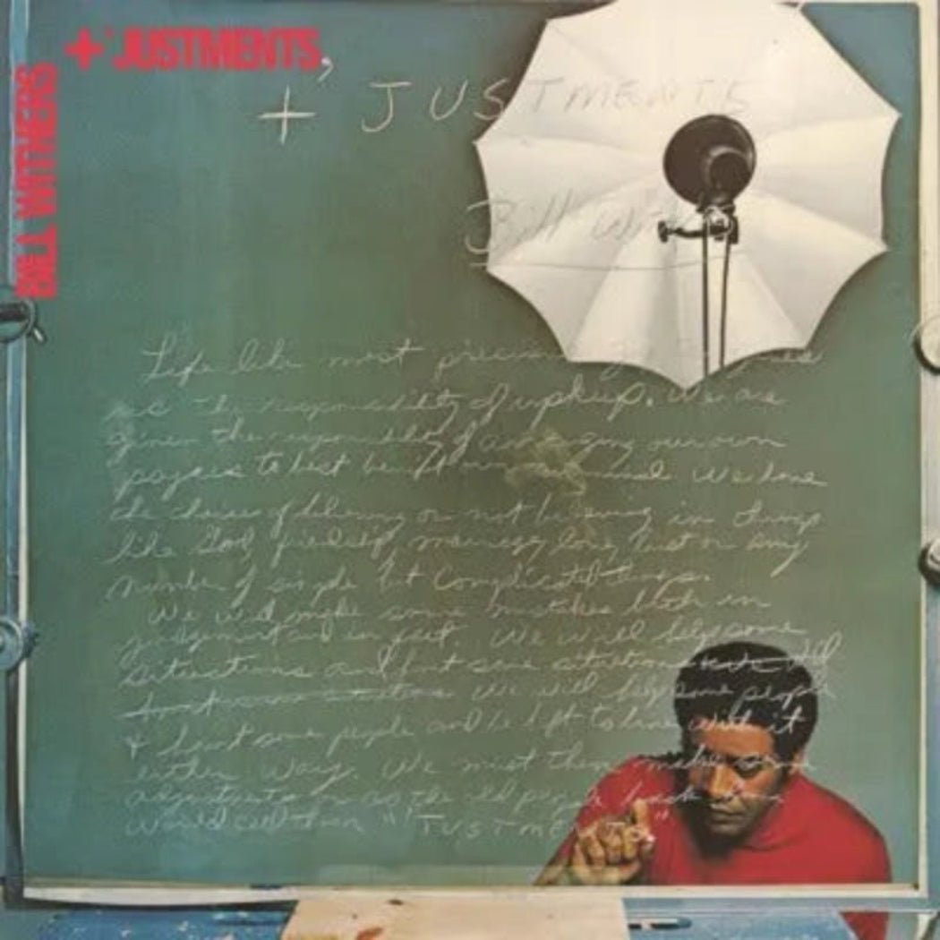 Bill Withers +’Justments LP cover reissued on 180g audiophile vinyl