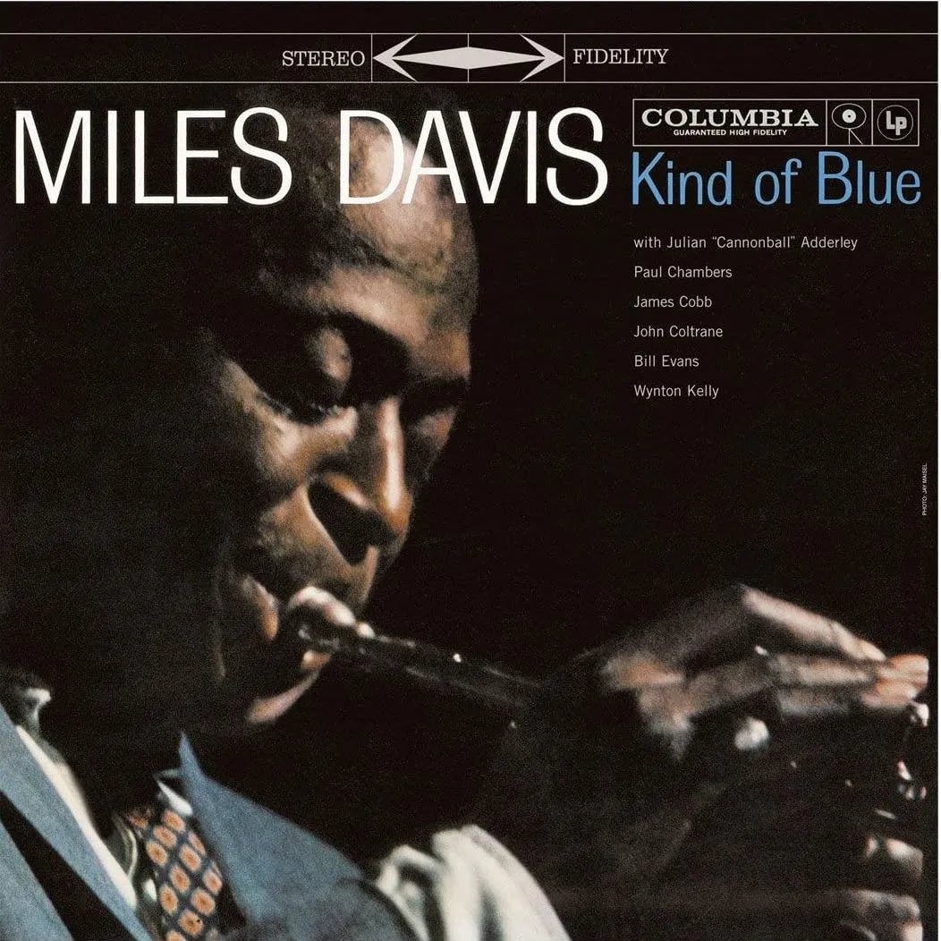 Miles Davis Kind Of Blue clear vinyl LP classic jazz album