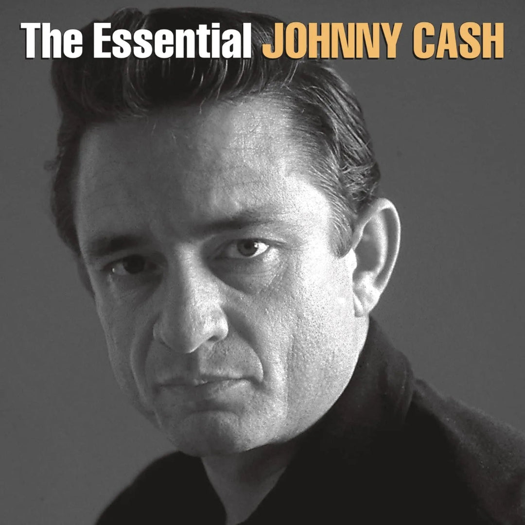 Johnny Cash The Essential Johnny Cash 2LP vinyl greatest hits record set