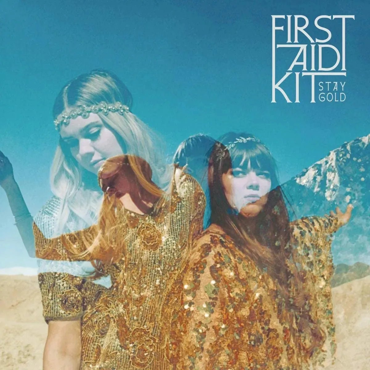 First Aid Kit Stay Gold gold vinyl LP folk album cover