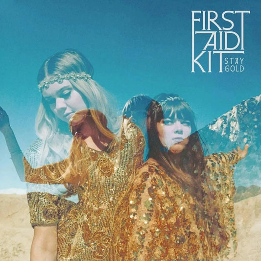 First Aid Kit Stay Gold gold vinyl LP folk album cover