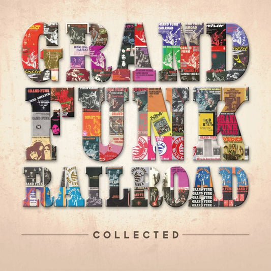 Grand Funk Railroad Collected 2 LP vinyl gatefold album cover artwork