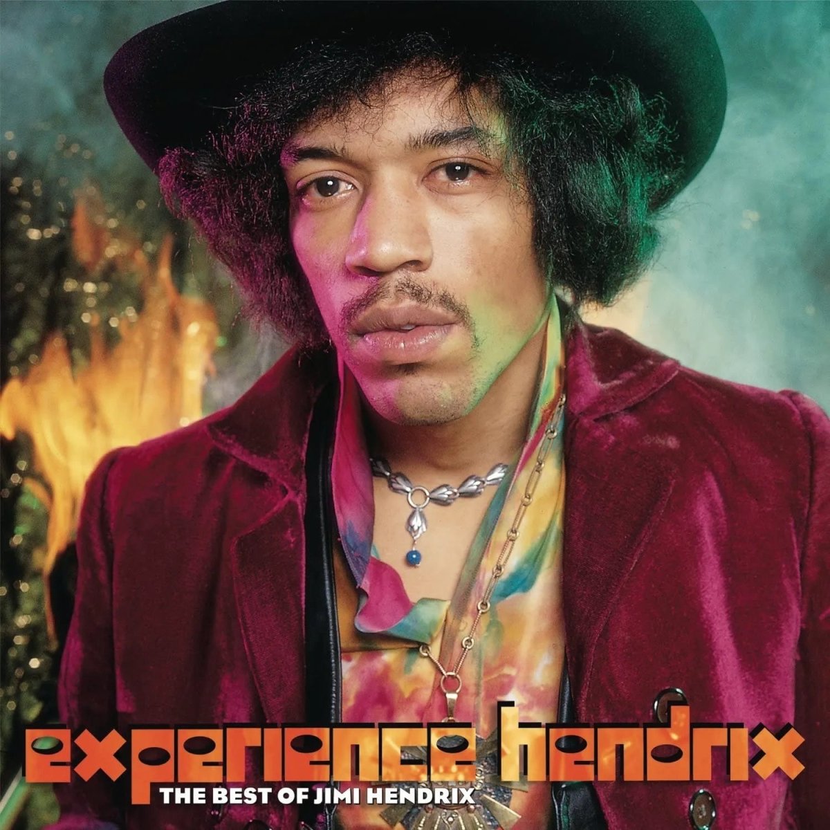 Jimi Hendrix Experience Hendrix 2LP set featuring his greatest guitar-driven hits