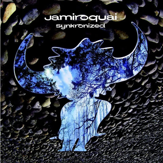 Jamiroquai Synkronized LP vinyl record sleeve front cover artwork 1999 reissue album