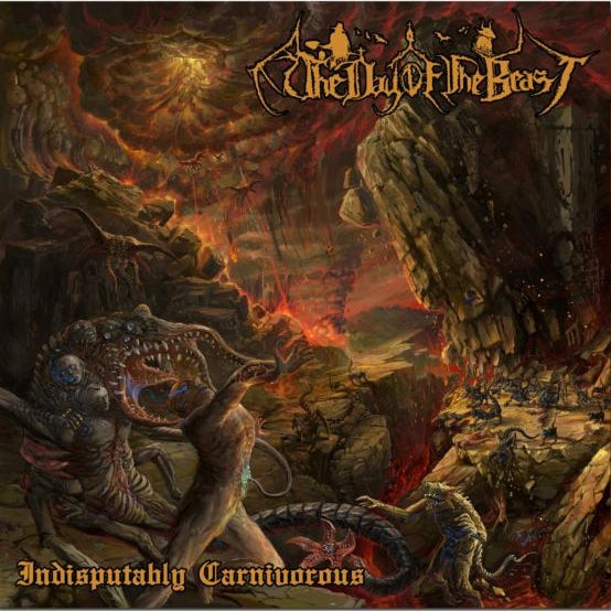 The Day Of The Beast - Indisputably Carnivorous (PROS105011) LP Orange & Black Swirl Vinyl