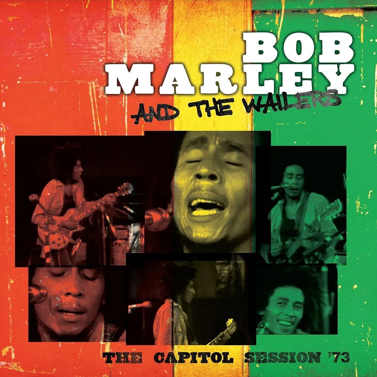 Bob Marley & The Wailers The Capitol Session ’73 2 LP red & green vinyl cover