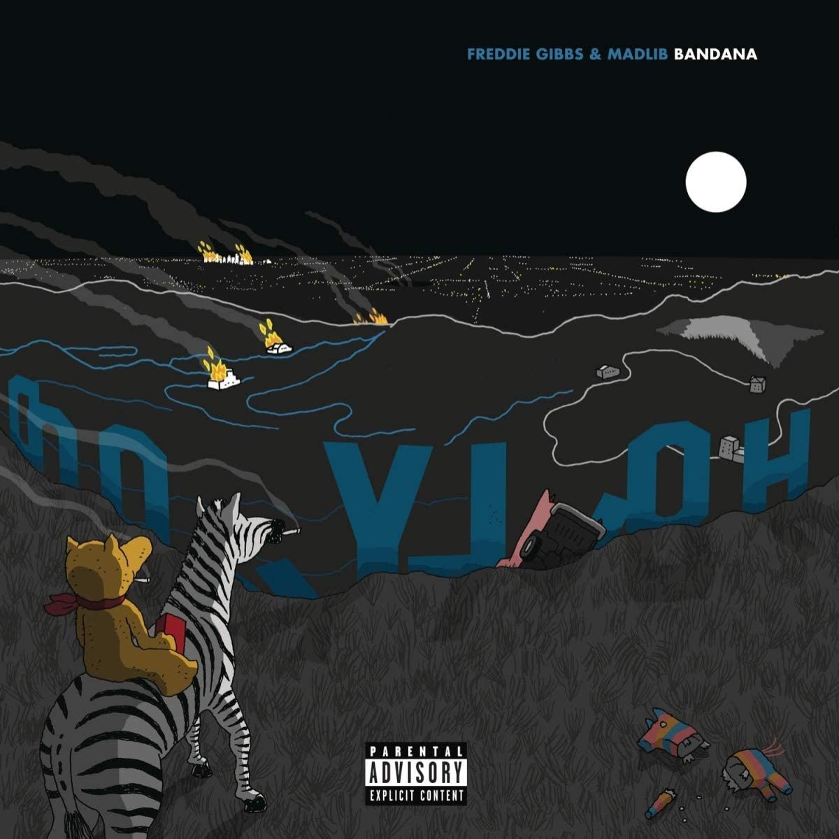 Bandana LP by Freddie Gibbs and Madlib album cover