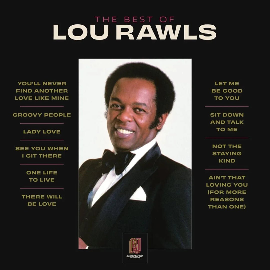 Lou Rawls The Best Of LP classic soul and R&B vinyl compilation album