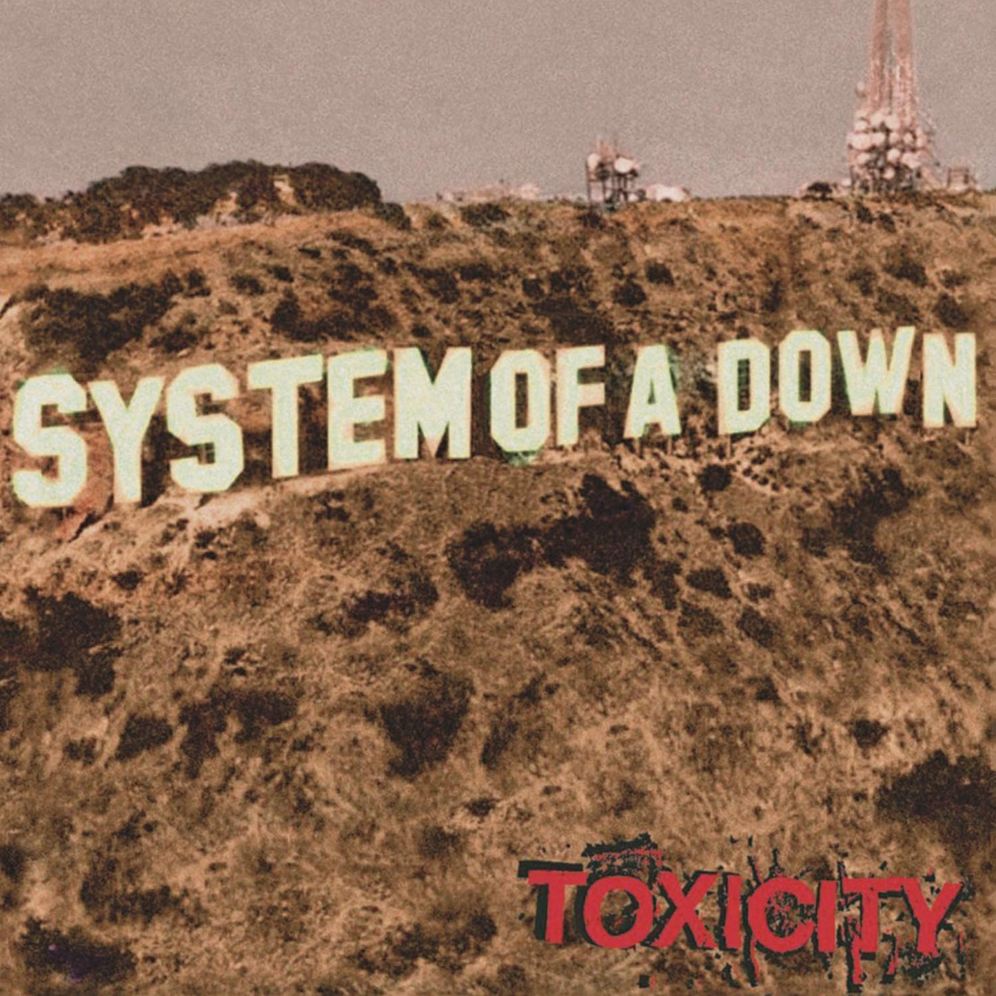 Toxicity LP by System Of A Down album cover