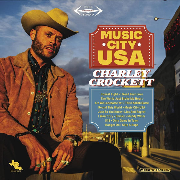 Charley Crockett - Music City USA (SOD10) 2 LP Set