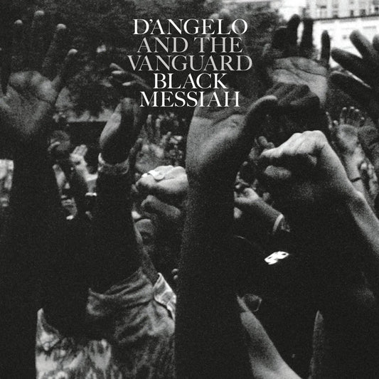 D’Angelo and The Vanguard Black Messiah 2 LP set album cover on vinyl