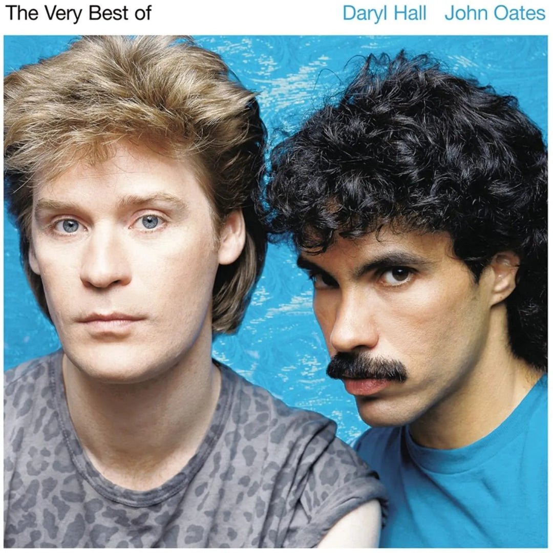Daryl Hall & John Oates The Very Best Of 2 LP grey and blue vinyl